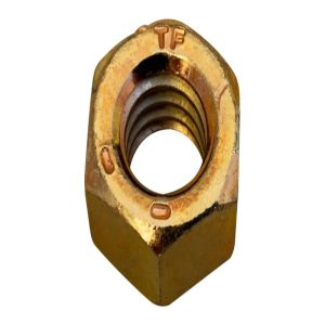 [2000 BULK] Hex Nuts Steel Cadmium Yellow Grade C MS51967 (Made in USA ...